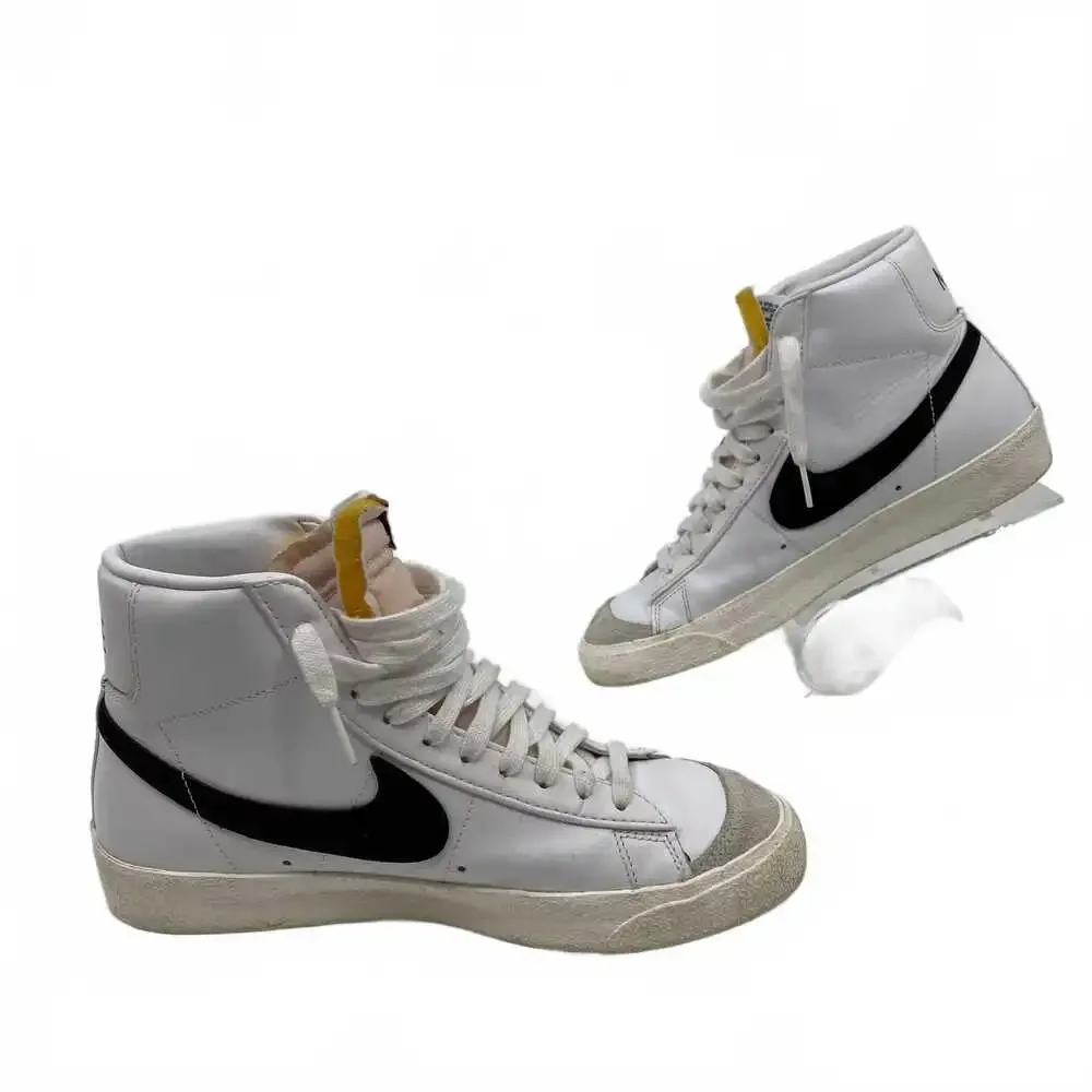 Nike White Black Leather Sneakers | Women’s US 8